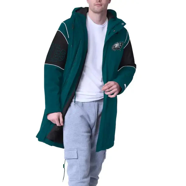 Eagles Starter Dynasty Polyfill Stadium Jacket