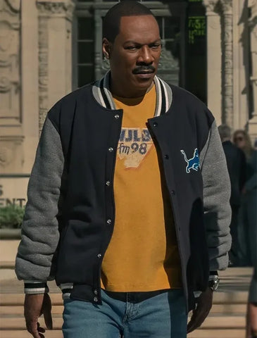 Eddie Murphy Beverly Hills Cop 4 Varsity Wool Jacket
