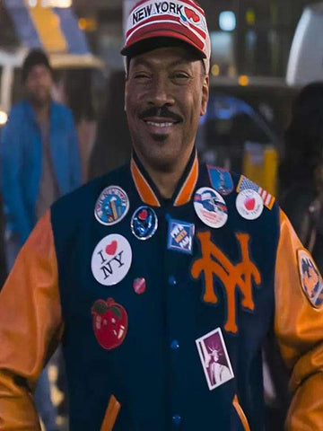 Eddie Murphy Coming 2 America Varsity Jacket