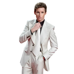 Eddie Redmayne The Day of the Jackal Cream Tuxedo