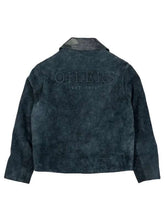 Edmonton Oilers Suede Leather Jacket