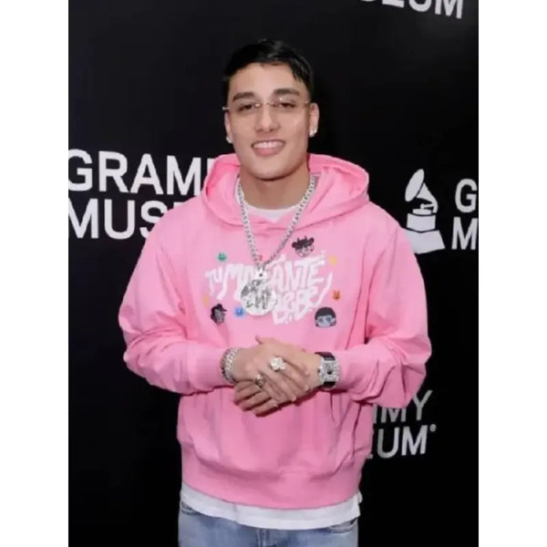 El Malilla Spotlight 2025 Pink Pullover  Hoodie