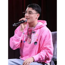 El Malilla Spotlight 2025 Pink Pullover  Hoodie