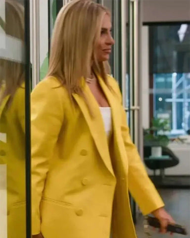 Eleonora Srugo Selling the City Yellow Blazer