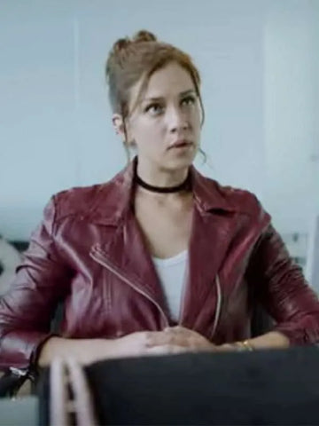 Who Killed Sara Carolina Miranda Biker Jacket