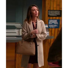 Ella Cannon Murder in a Small Town S02 Wool Coat