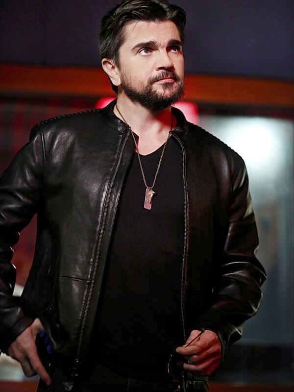 Elliot Lantana Tv Series Jane The Virgin Juanes Black Leather Jacket