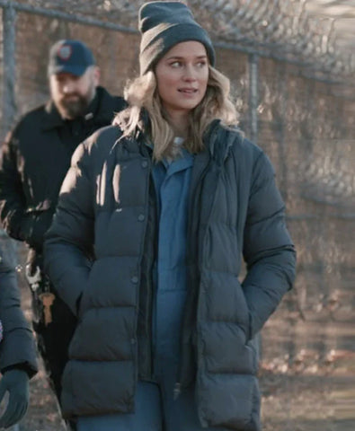 Elsbeth S02 Elizabeth Lail Puffer Coat