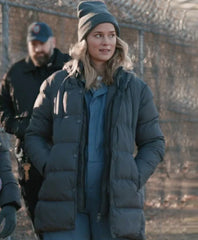Elsbeth S02 Elizabeth Lail Puffer Coat