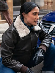 Emily Alabi FBI S07 Leather Jacket