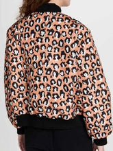 Lily Collins Emily In Paris S03 Orange Bomber Jacket