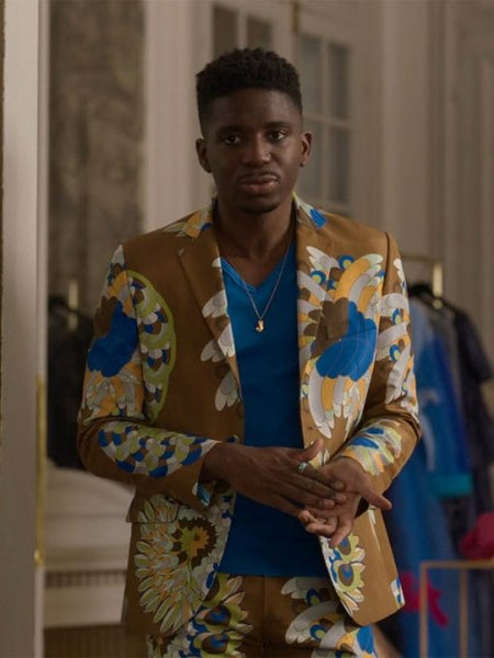 Emily In Paris Season 3 Julien Print Floral Blazer