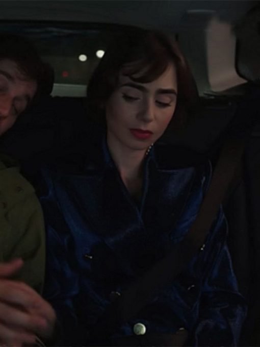 Emily in Paris S03 Emily Cooper Blue Coat