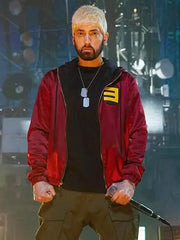 Eminem Houdini 2024 Red Jacket