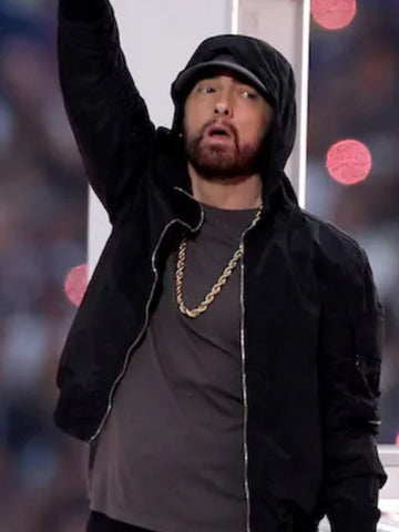 Eminem Rock and Roll Hall of Fame Concert Cotton Jacket