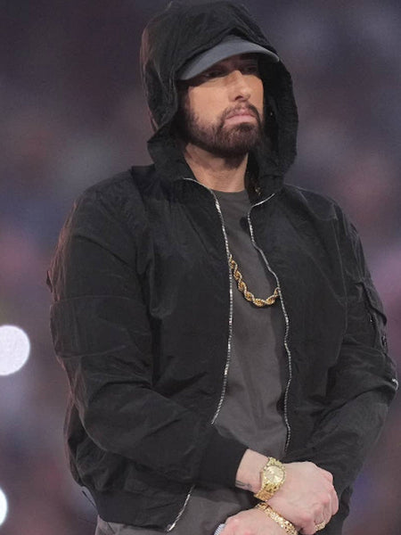 Eminem Rock and Roll Hall of Fame Concert Cotton Jacket