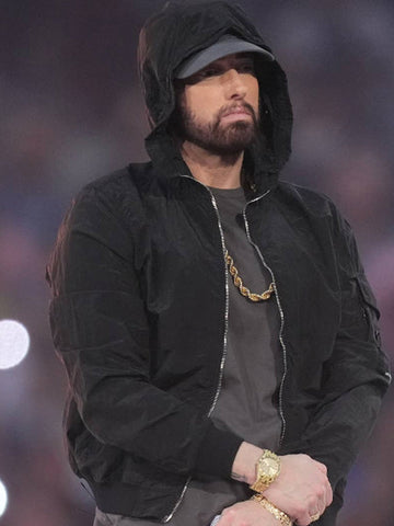 Eminem Rock and Roll Hall of Fame Concert Cotton Jacket
