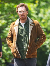 Eric S01 Benedict Cumberbatch Brown Shearling Jacket