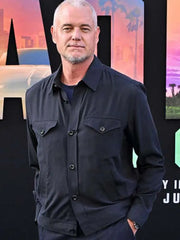 Eric Dane Bad Boys Ride or Die 2024 Black Jacket