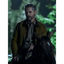 Eric Bana Untamed 2025 Brown Jacket