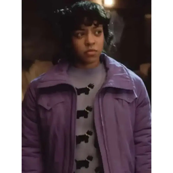 Erica Sinclair Stranger Things S05 Purple Jacket