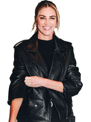 Erin Andrews Super Bowl LIX New Orleans Jacket