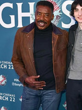 Ernie Hudson Ghostbusters Frozen Empire 2024 Leather Jacket