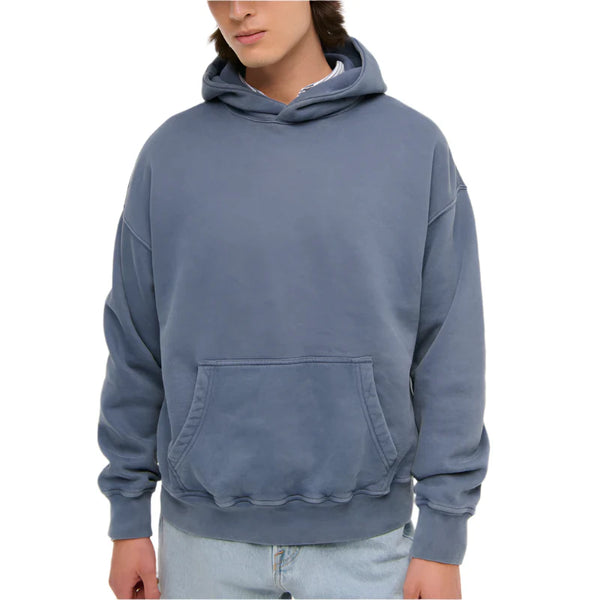 Essential Popover Vintage Indigo Hoodie