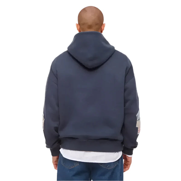 Essential Blue Popover Hoodie