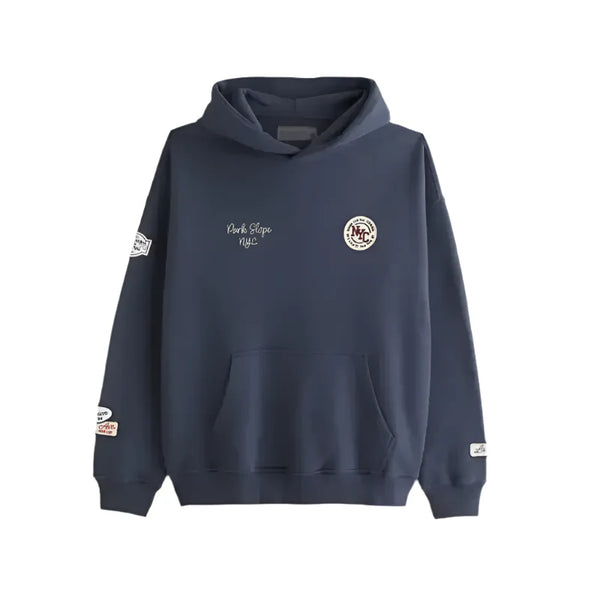 Essential Blue Popover Hoodie