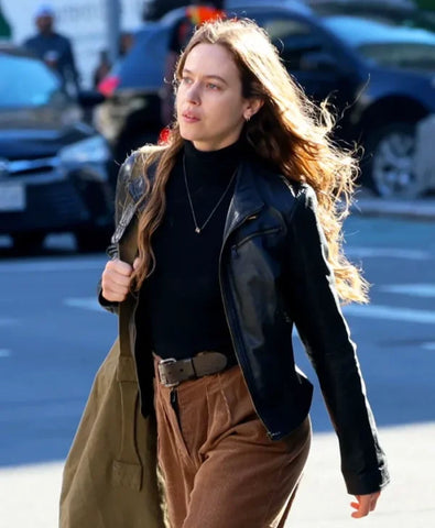 Étoile Lou de Laâge Black Leather Jacket