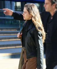 Étoile Lou de Laâge Black Leather Jacket