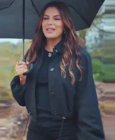 Eva Longoria Searching for Spain S01 Eva Longoria Black Jacket