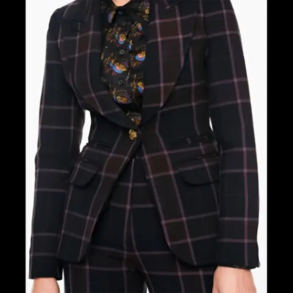 Eve Harlow Watson 2025 Checked Blazer