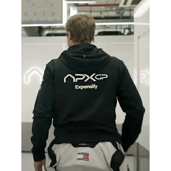 Brad Pitt F1 2025 Black Hoodie