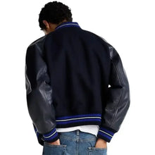 Luxury F1 Las Vegas Grand Prix Leather Racing Varsity Jacket