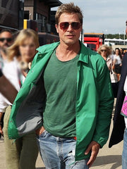 F1 2025 Brad Pitt Green Jacket