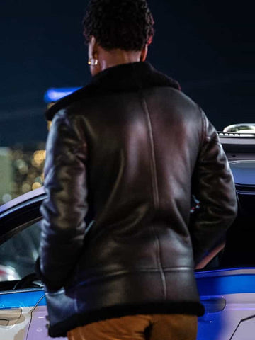 FBI S06 Tiffany Wallace Black Leather Jacket