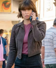 FBI International Heida Reed Brown Jacket