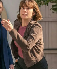 FBI International Heida Reed Brown Jacket