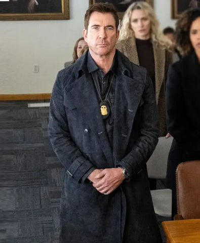 FBI Most Wanted Dylan McDermott Black Coat