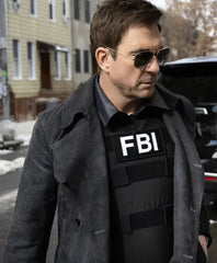 FBI Most Wanted Dylan McDermott Black Coat