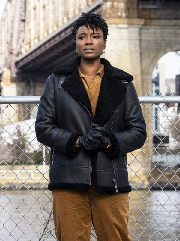 FBI S06 Tiffany Wallace Black Leather Jacket