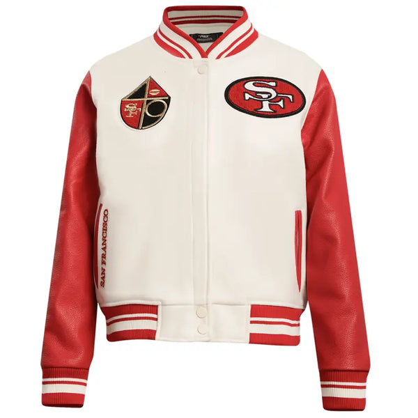San Francisco 49ers Retro Classic Varsity Jacket
