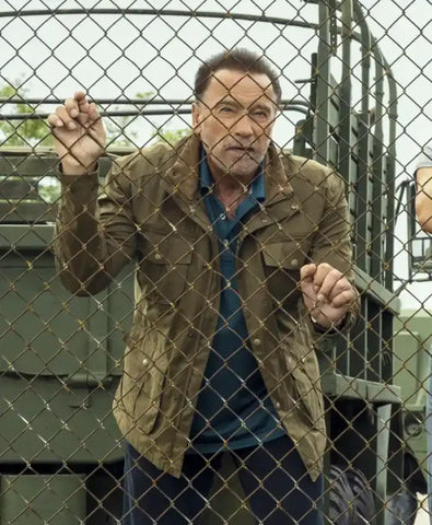 FUBAR S02 Arnold Schwarzenegger Brown Jacket