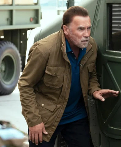 FUBAR S02 Arnold Schwarzenegger Brown Jacket