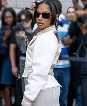 Fashion Show Jordan Chiles Varsity Jacket
