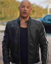 Fast & Furious 9 Vin Diesel Black Leather Jacket
