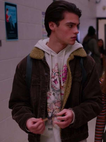 Ginny & Georgia Felix Mallard Brown Jacket