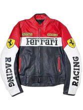Ferrari Racing Leather Jacket